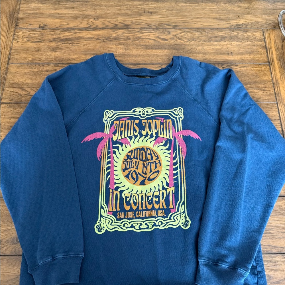 Retro brand graphic sweatshirt